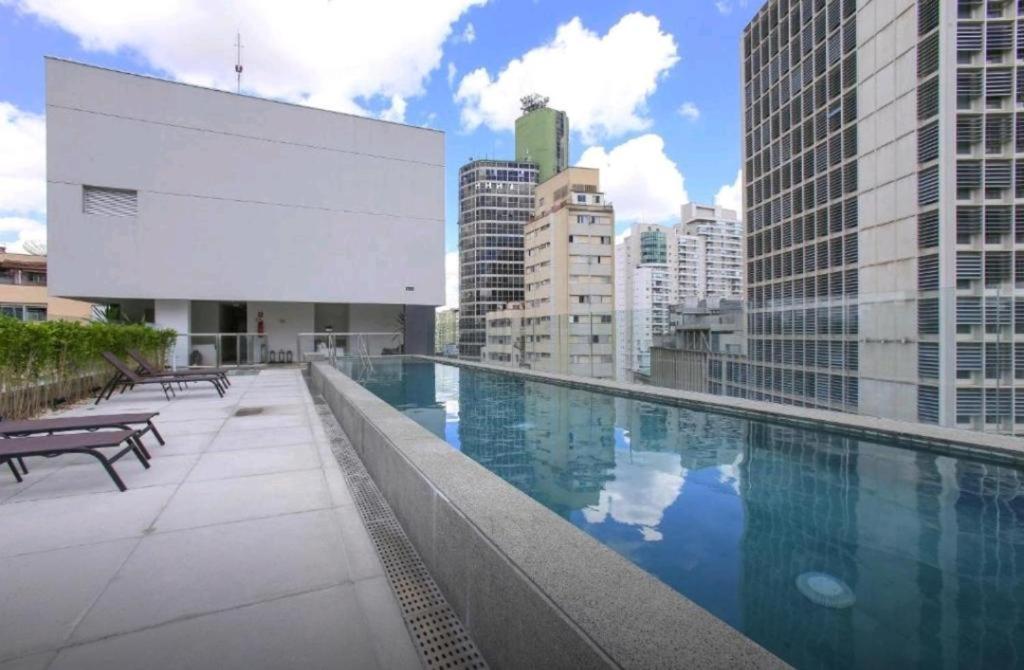 Apto Com Wifi, Piscina, Academia No Coracao De Sao Paulo Apartment Exterior photo